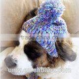 Ponpon Muffler Knit Pet Clothes For Dog Hat Dog Product thumbnail-1