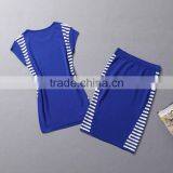 Raw White Korean Stylish Sweaters Girls Long Dress thumbnail-1