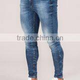 High Quality Denim Jeans Mens Skinny Jeans Acid Wash Denim Jeans thumbnail-2