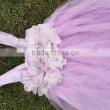 New Design 2015 Flower Girl Dress Girls White Dress Chiffon Girls Dress thumbnail-6