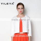 Latest Floral o Neck Designed Casual Trendy Ladies Suit Design Jackets thumbnail-4