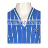 ISO9001/BSCI Manufature Blue 100% Cotton Embroidery Pattern Knitted Vests thumbnail-5