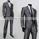 shiny material suit business men suit formal suit wedding suit