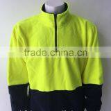 100% Polyester Fleece Contrast Safety Sweatshirt Meet AS/NZ 1906.4:2010 thumbnail-1