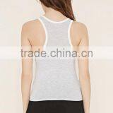 2016 Guangzhou Shandao Oem Service Summer New Design Knitted Plain Dyed Sleeveless Ladies Summer Tops Made in China thumbnail-3