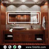 FOTO LED Backlit Glass Bathroom Mirror thumbnail-1