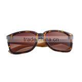 China Wholesale Tawny Natural Leopard Print PC & Bamboo Promotion Sunglasses Factory thumbnail-3