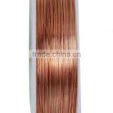 Copper Beading Wire Thread Cord Rose Gold 0.4mm Dia. , 2 Rolls thumbnail-2