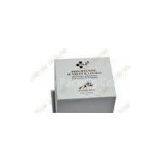 White Luxury Paper Cardboard Cosmetic Boxes For Cream Packaging, Matt Lamination
