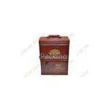 Pu Leather Cardboard Three Bottle Wine Packaging Boxes For Luxury Gift thumbnail-1