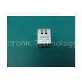 Single Port 10 / 100 / 1000base 10 Pin RJ45 Connector With Integrated Magnetics thumbnail-1