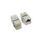 CAT5E 8p8c UTP Unshielded RJ45 Keystone Jack 180 Degree 110 IDC thumbnail-1