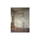 8.2m Ladder Frame Light Weight Scaffolding , Adjustable Leg Scaffold Tower thumbnail-1