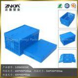 Wholesale Plastic Folding Mesh Style Crate With Attached Lid thumbnail-3