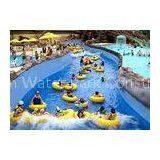 Safe Thrilling Tide Lazy River Water Park Artifitial Playful / Summer Theme Park Equipment