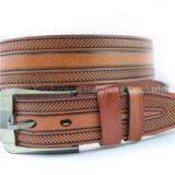 Fashion Split Leather In 38mm