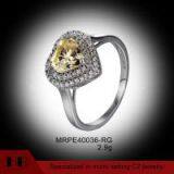 Heart Shaped Peridot Beautiful Fine Engagement Rings thumbnail-1