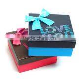 Romantic Valentine's Day Gift Box With Printed "Love You" ,Birthday Party Gift Box Manufacturer thumbnail-1