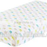 Muslin Fitted Crib Sheet With Certified Organic Cotton and Pre-washed thumbnail-3