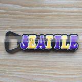 High Quality Cheaper Eco-friendly Soft Pvc Bottle Opener Fridge Magnet thumbnail-2