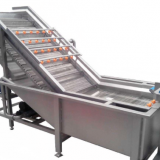 Industrial 1.1kw/380v Fruit And Vegetable Washer Machine