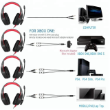 K1 Wired Gaming Headphones With Microphone Mic for Computer Best PC Gamer Headset thumbnail-5