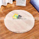 Super Soft White Faux Rabbit Fur Area Rug Carpet thumbnail-4