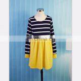 2019 New Mommy And Me Dresses Baby STRIPED Splice (this Link for KIDS) thumbnail-6