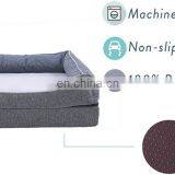 High-quality Memory Foam Dog Bed - Removable Cover Waterproof Liner Luxury Dog Mat With Foam Mattress thumbnail-5