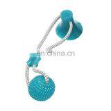 Interactive Chewing Biting Dog Toy Suction Cup Pet Molar Bite Ball Chew Toy thumbnail-5