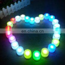Best Selling 2020 LED Candles Flashing Light up Multi-color Candle Tea Candles for Wedding, Party, Home Decoration thumbnail-1