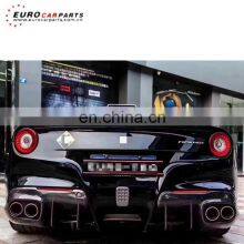 Factory F12 Carbon Fiber Material Body Kit for F12 Front Lip Side Skirt Rear Diffuser and Roof Wing thumbnail-5