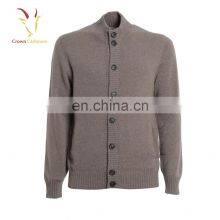 Mock Turtleneck Cardigan Winter,Wool Chunky Cardigan For Men thumbnail-5