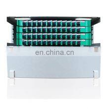 12 24 48 72 96 Cores 19 Inch 1U 2U 3U 4U 6U Metal Indoor Outdoor FTTH Systems Fiber Optical Distribution Frame ODF Unit Box