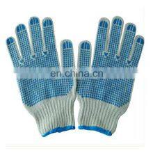 China Working Gloves Dotted Cotton Knitted Glove White thumbnail-2