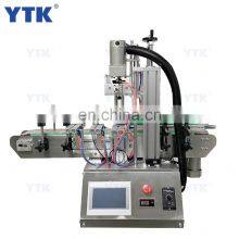 YTK-CM120 Semi Automatic Electric Tabletop 30mm Round Glass Jars Plastic Bottle Capping Machine With Torque