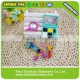3D Puzzle Custom Make up Box Shaped Erasers thumbnail-3