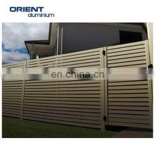 Factory Directly Garden Fencing Custom Easy Install Private Aluminum Fence For Garden Fence Garden Slats Panel thumbnail-4