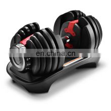 Professional 10kg 100kg Fitness Free Weight Lifting Equipment Adjustable Barbell Set Safety GYM Dumbbells Sets 40kg