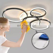 Gold Ceiling Lighting For Bedroom Indoor Lamps Parlor Foyer Lamp Modern Acrylic Ceiling LED Lamp thumbnail-2