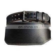 Professional Design Logo Printed Leather Weight Lifting Belt thumbnail-2