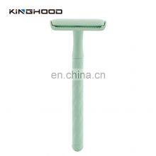 Private Label Eco Friendly Sustainable Face Lady Women Bikini Double Edge Shaving Razor thumbnail-1