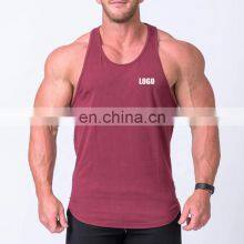 2021 Cotton Custom Workout Tank Top Bulk For Men Fit Summer Muscle Singlet Multi-Colors Sleeveless thumbnail-2