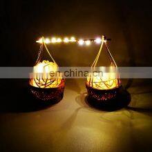 Hot Selling Rattan Table Lamp With Vietnamese Traditional Frames Shape Wicker Lamp Decorative Kid's Room Cheap Wholesale thumbnail-4