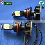 4000lm Cob Headlight H13 h4 9004 High Beam Low Beam With CE RoHS