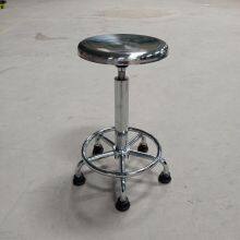 Anti-Static Stainless Steel Office School Workshop Hospital Lab Stool Height Adjustable SUS ESD Cleanroom Chair thumbnail-3
