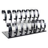 Double-Layer Black Acrylic Watch Display Stand C Clip Watch Display Rack Holder Quality Choice thumbnail-2