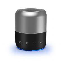 Mini TWS Connection Led Light Outdoor Handsfree With Portable Lanyard IPX5 Waterproof Wireless Speakers thumbnail-1