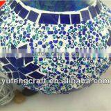 Mosaic Glass Decorative Lantern