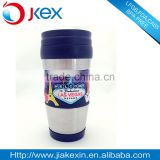 Food safe double wall stainless steel travel mug